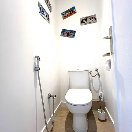 Les Pins - Sea View - 4 People - Parking 아파트 주앙레핑