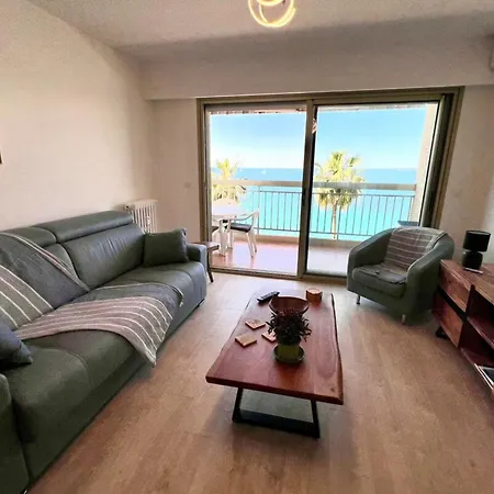 아파트 Les Pins - Sea View - 4 People - Parking *