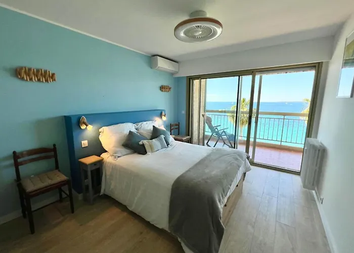 Apartment Les Pins - Sea View - 4 People - Parking Juan-les-Pins