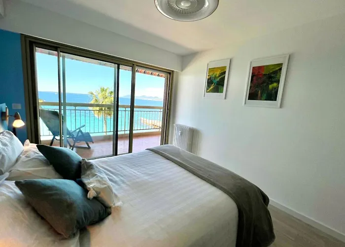 Lägenhet Les Pins - Sea View - 4 People - Parking